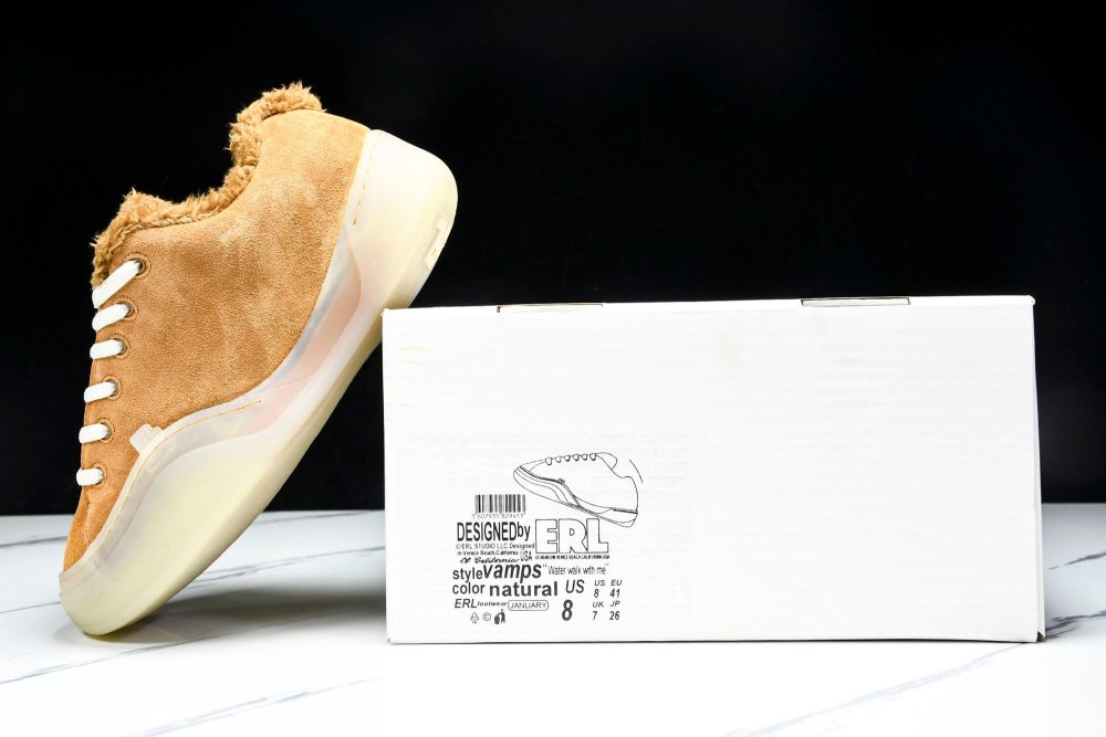 ERL Vamps Skate Shoe 'Natural' - Image 24