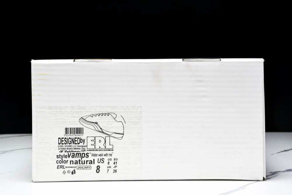 ERL Vamps Skate Shoe 'Natural' - Image 29
