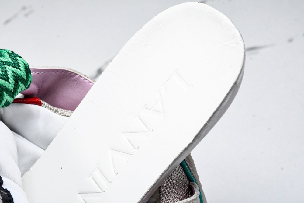 Lanvin Curb Sneaker 'Beige Pink' - Image 12