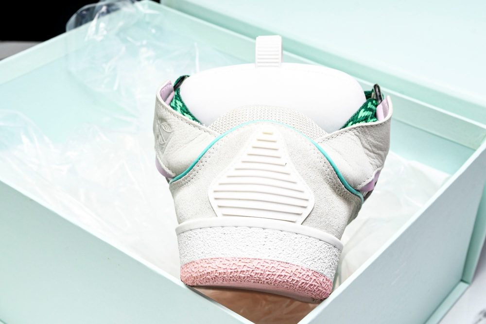 Lanvin Curb Sneaker 'Beige Pink' - Image 21