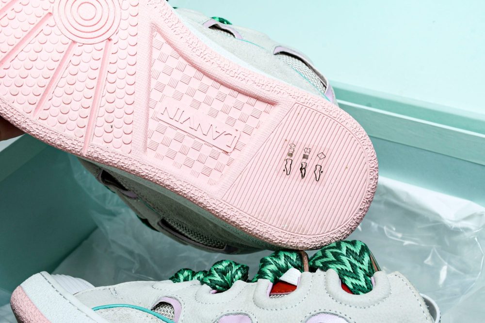 Lanvin Curb Sneaker 'Beige Pink' - Image 22