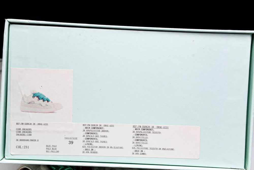 Lanvin Curb Sneaker 'Beige Pink' - Image 26