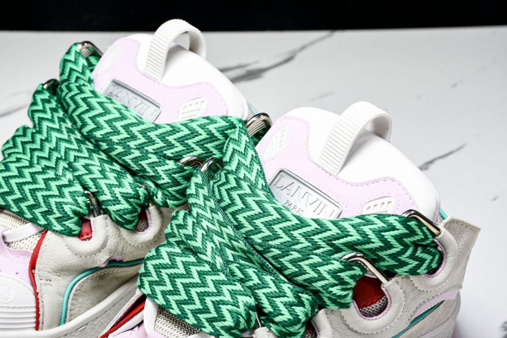 Lanvin Curb Sneaker 'Beige Pink' - Image 30