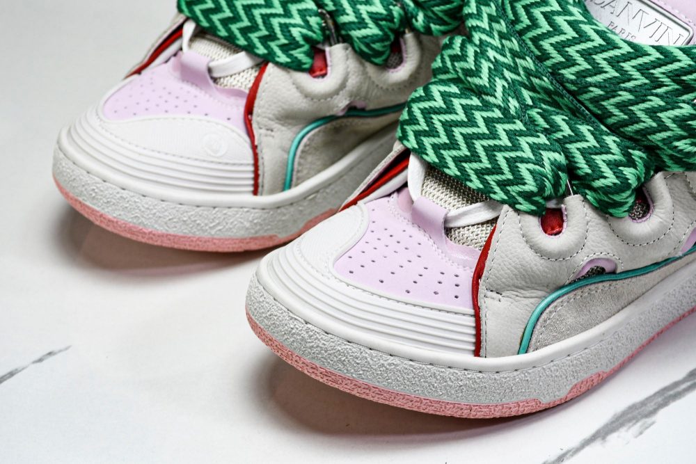Lanvin Curb Sneaker 'Beige Pink' - Image 32