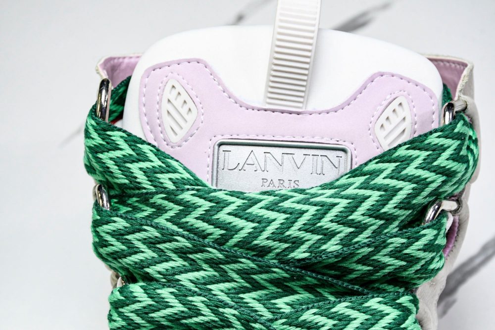 Lanvin Curb Sneaker 'Beige Pink' - Image 8