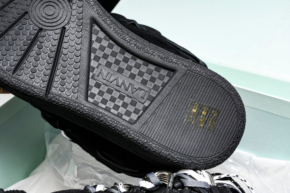 Lanvin Curb Sneaker 'Black Extreme Laces' - Image 21