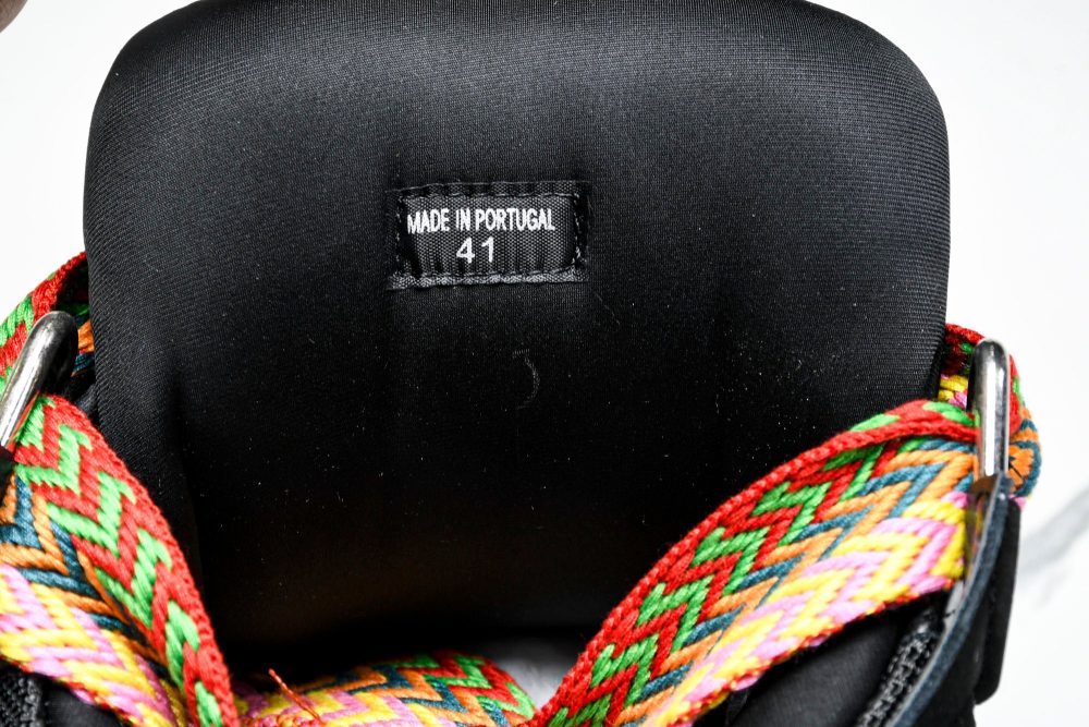 Lanvin Curb Sneaker 'Black Gum' - Image 9