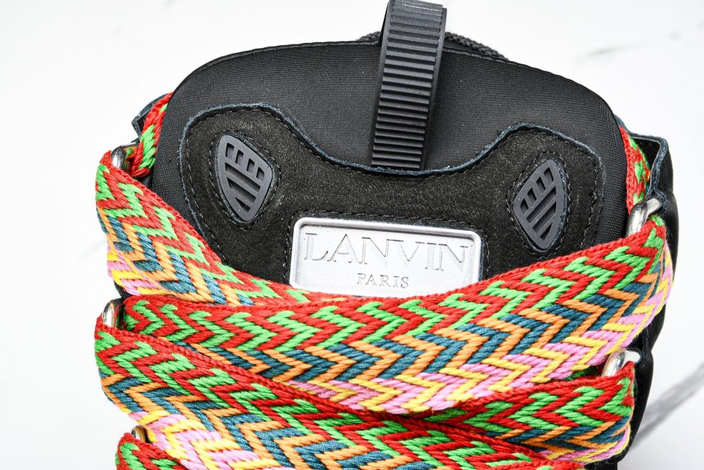 Lanvin Curb Sneaker 'Black Gum' - Image 8