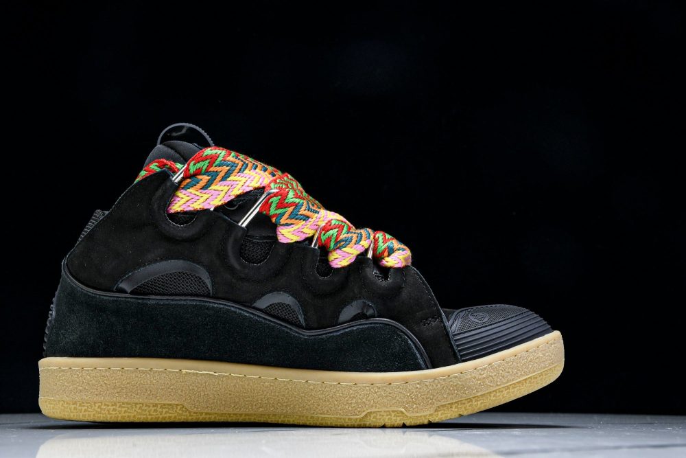 Lanvin Curb Sneaker 'Black Gum' - Image 3
