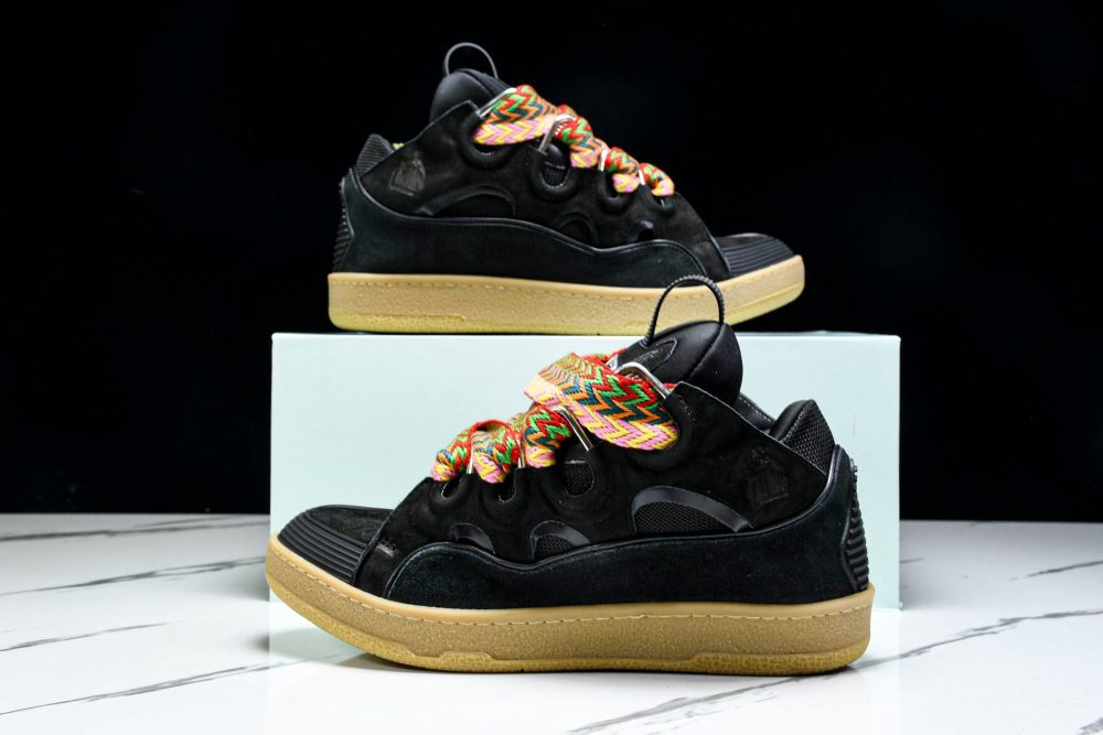 Lanvin Curb Sneaker 'Black Gum' - Image 18