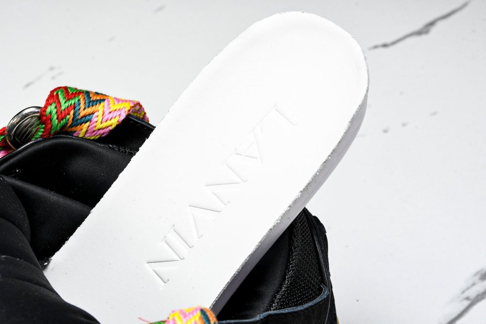 Lanvin Curb Sneaker 'Black Gum' - Image 12