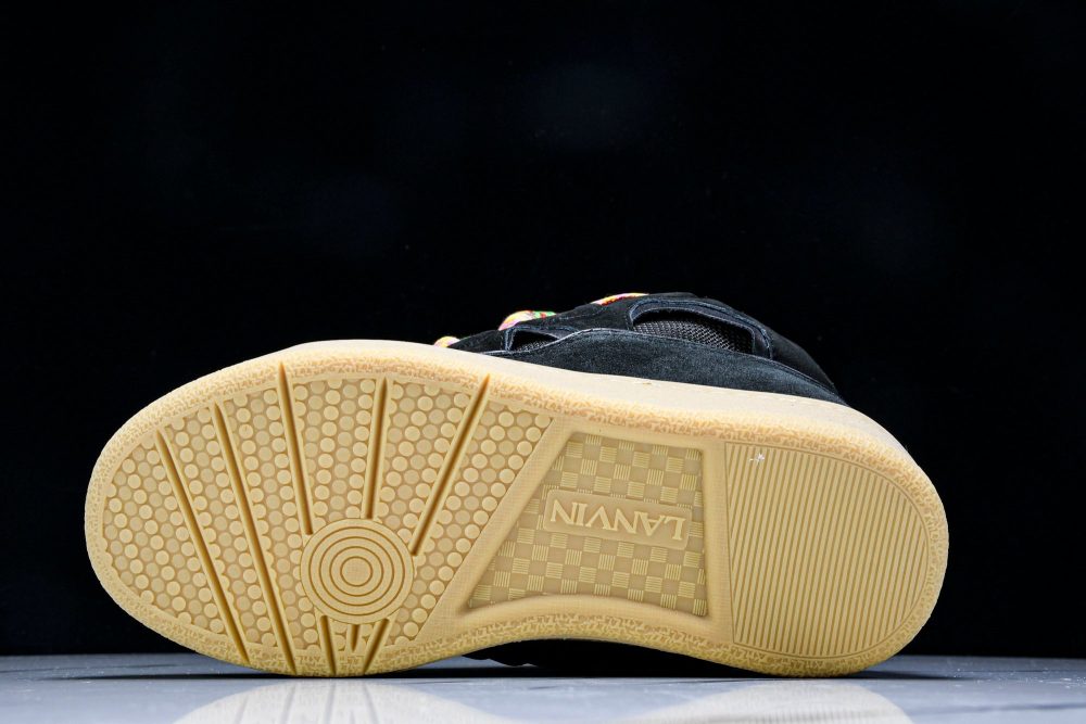 Lanvin Curb Sneaker 'Black Gum' - Image 5