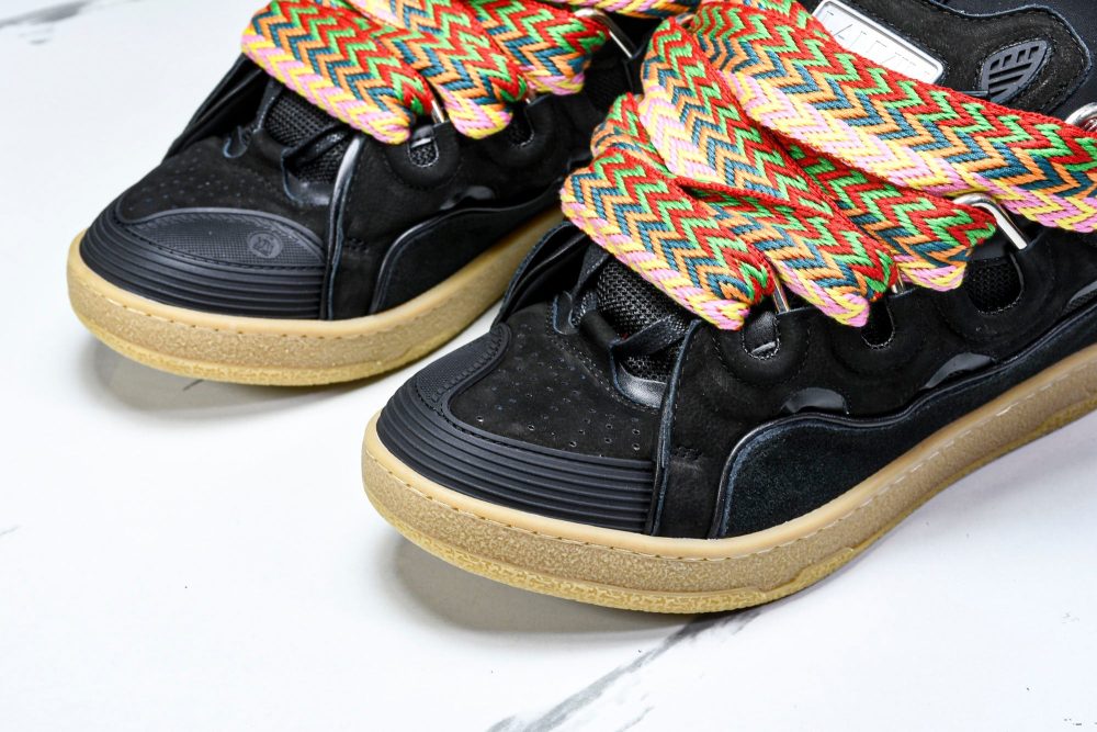 Lanvin Curb Sneaker 'Black Gum' - Image 30