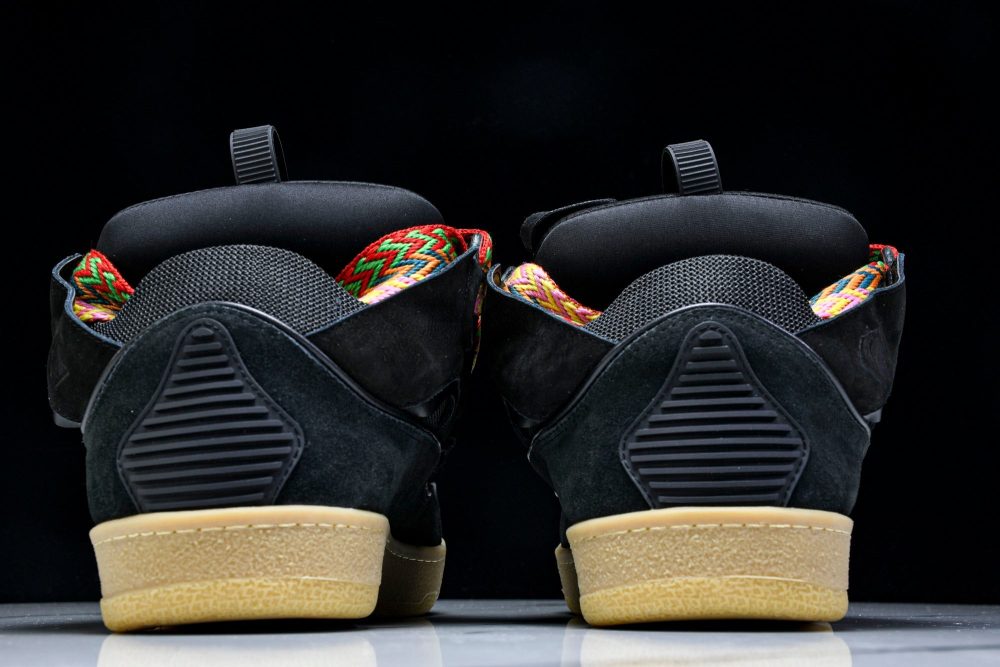 Lanvin Curb Sneaker 'Black Gum' - Image 7