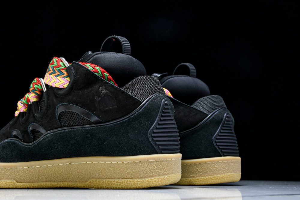 Lanvin Curb Sneaker 'Black Gum' - Image 13