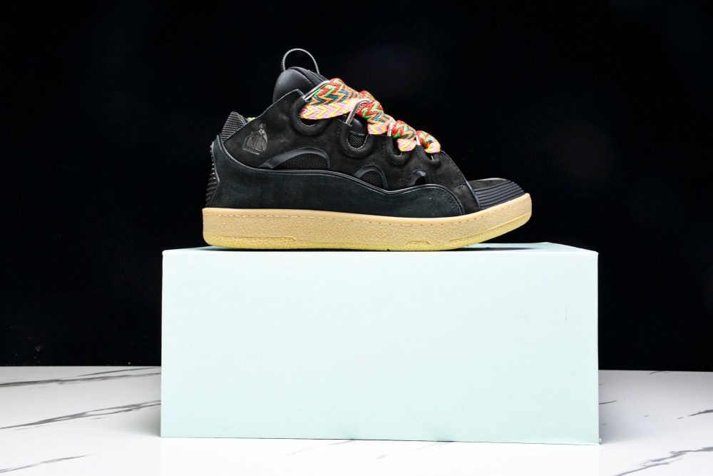 Lanvin Curb Sneaker 'Black Gum' - Image 31