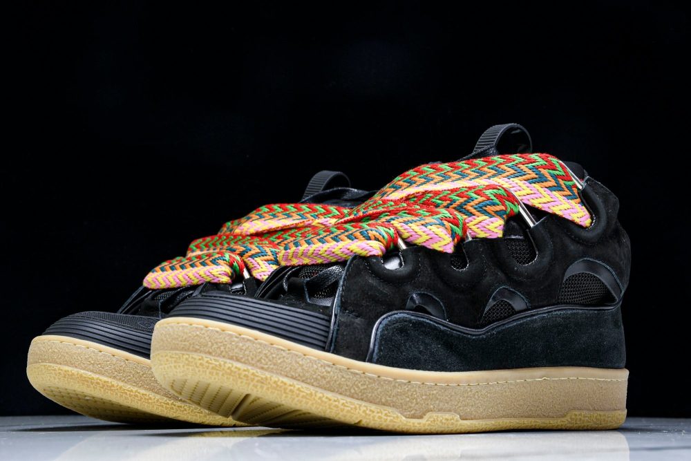 Lanvin Curb Sneaker 'Black Gum' - Image 2