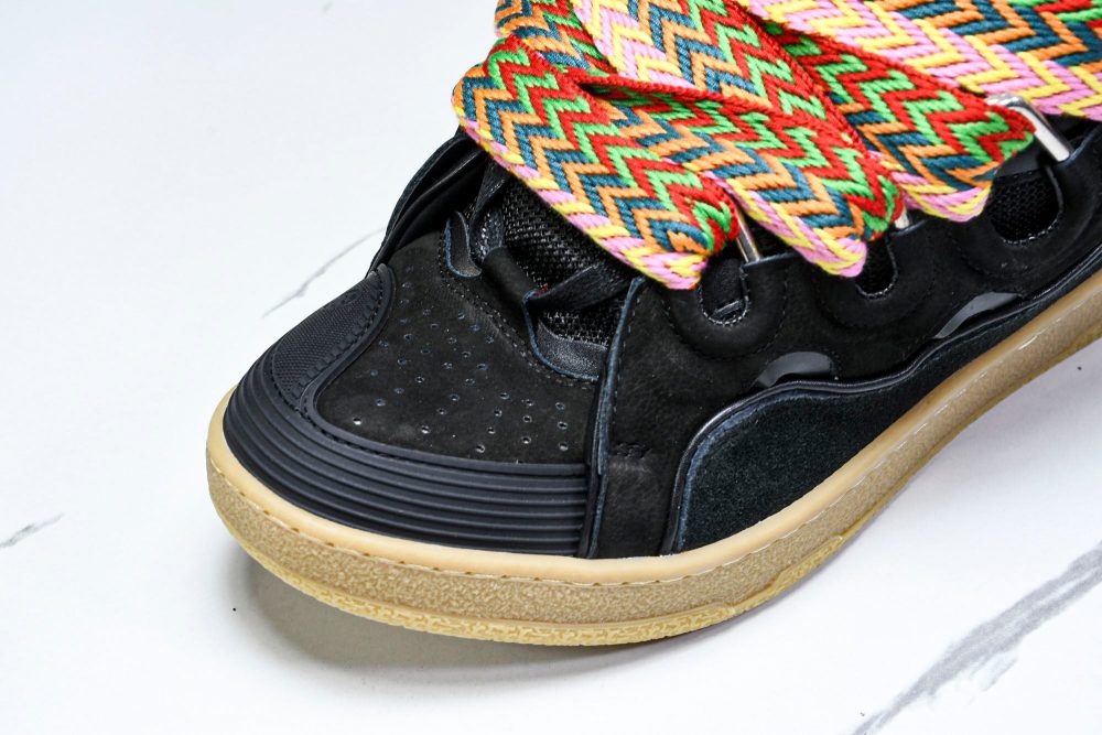 Lanvin Curb Sneaker 'Black Gum' - Image 11