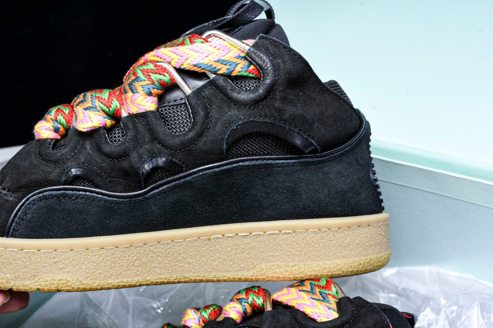 Lanvin Curb Sneaker 'Black Gum' - Image 34