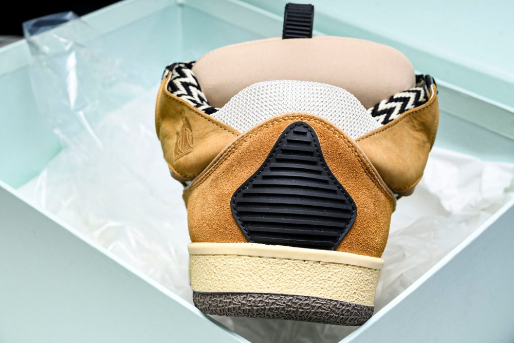 Lanvin Curb Sneaker 'Brown' - Image 25