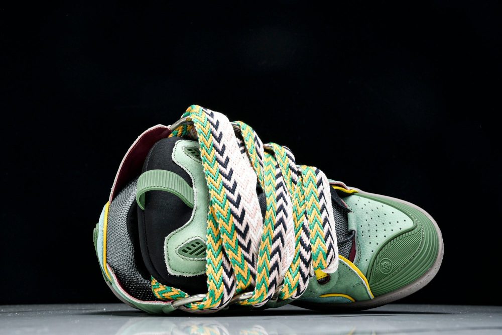 Lanvin Curb Sneaker 'Green' - Image 4