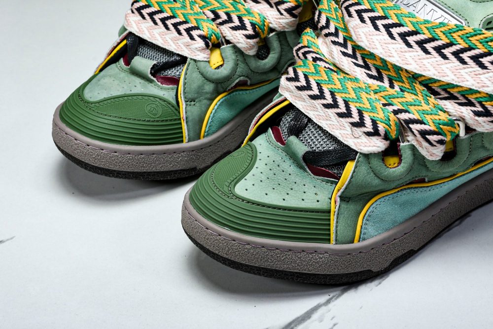Lanvin Curb Sneaker 'Green' - Image 21