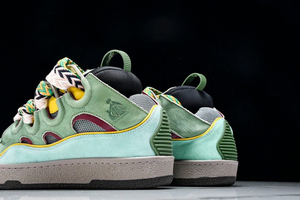 Lanvin Curb Sneaker 'Green' - Image 12