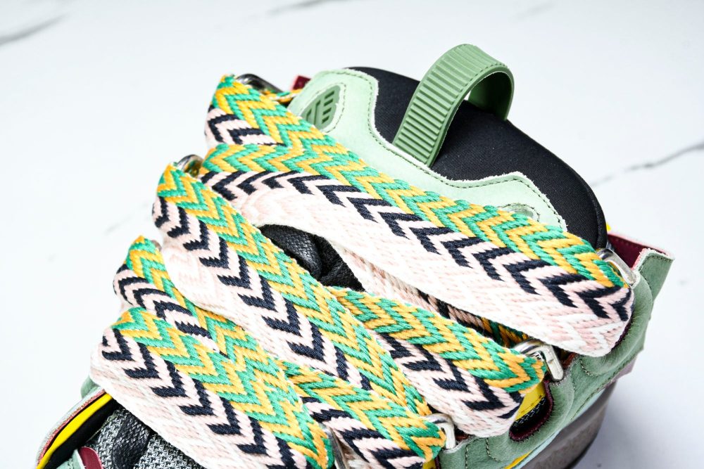 Lanvin Curb Sneaker 'Green' - Image 16