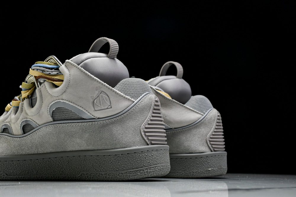 Lanvin Curb Sneaker 'Grey Extreme Laces' - Image 10