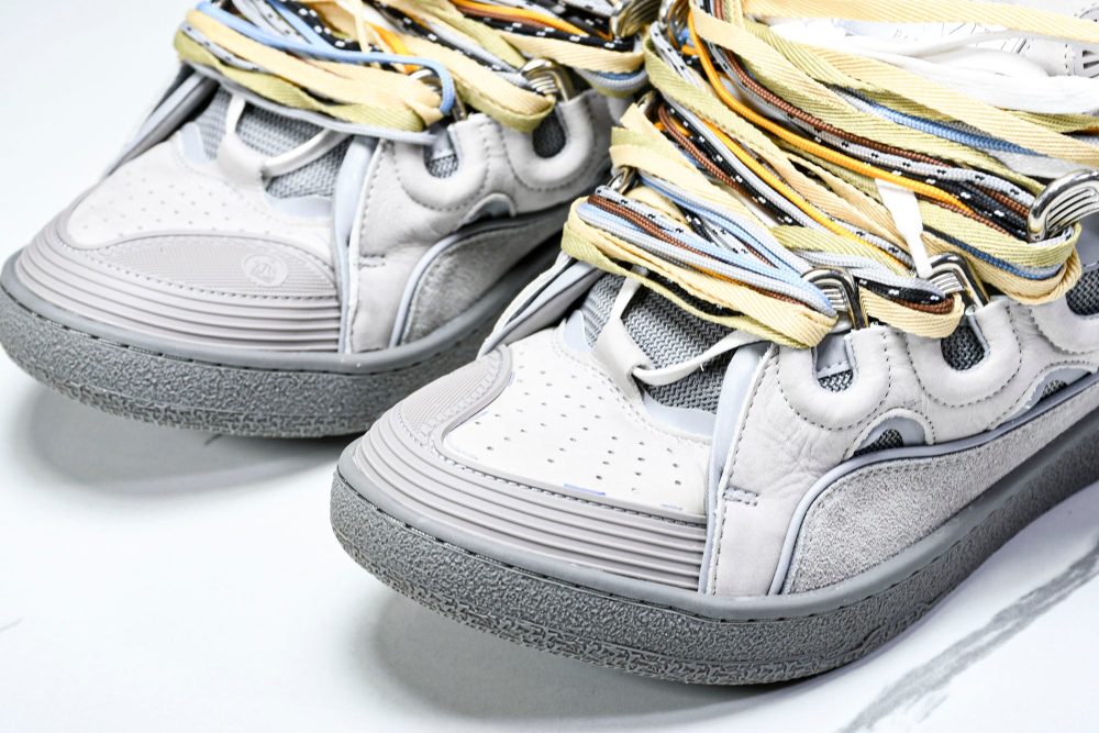 Lanvin Curb Sneaker 'Grey Extreme Laces' - Image 21