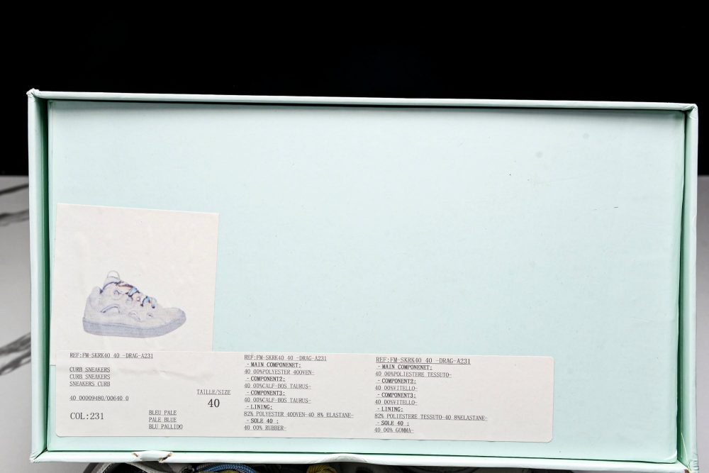 Lanvin Curb Sneaker 'Grey Extreme Laces' - Image 27