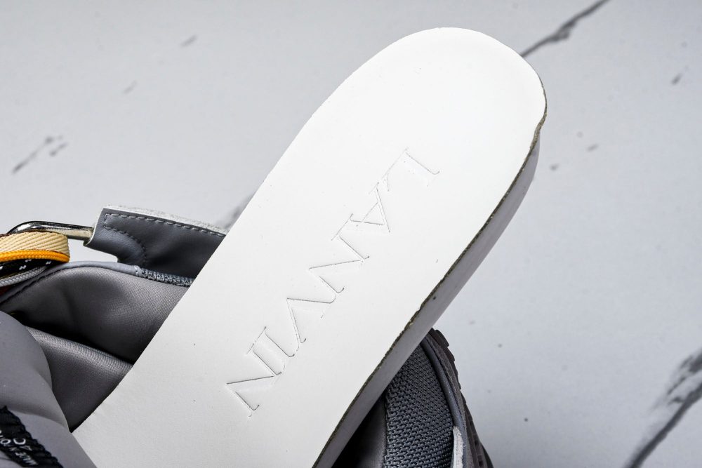 Lanvin Curb Sneaker 'Grey Extreme Laces' - Image 13