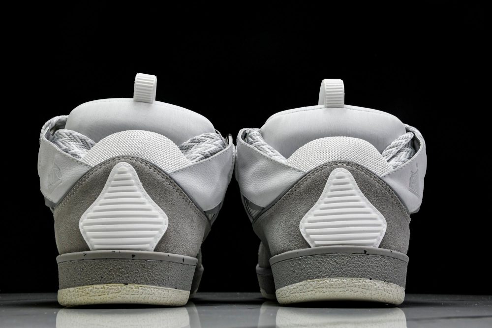 Lanvin Curb Sneaker 'Grey' - Image 6