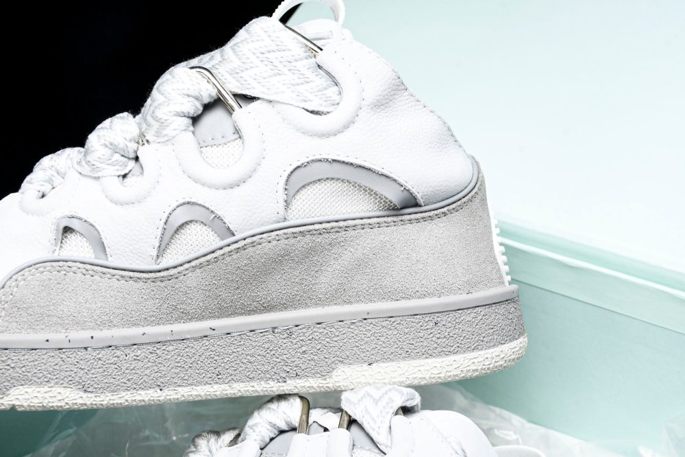 Lanvin Curb Sneaker 'Grey' - Image 18
