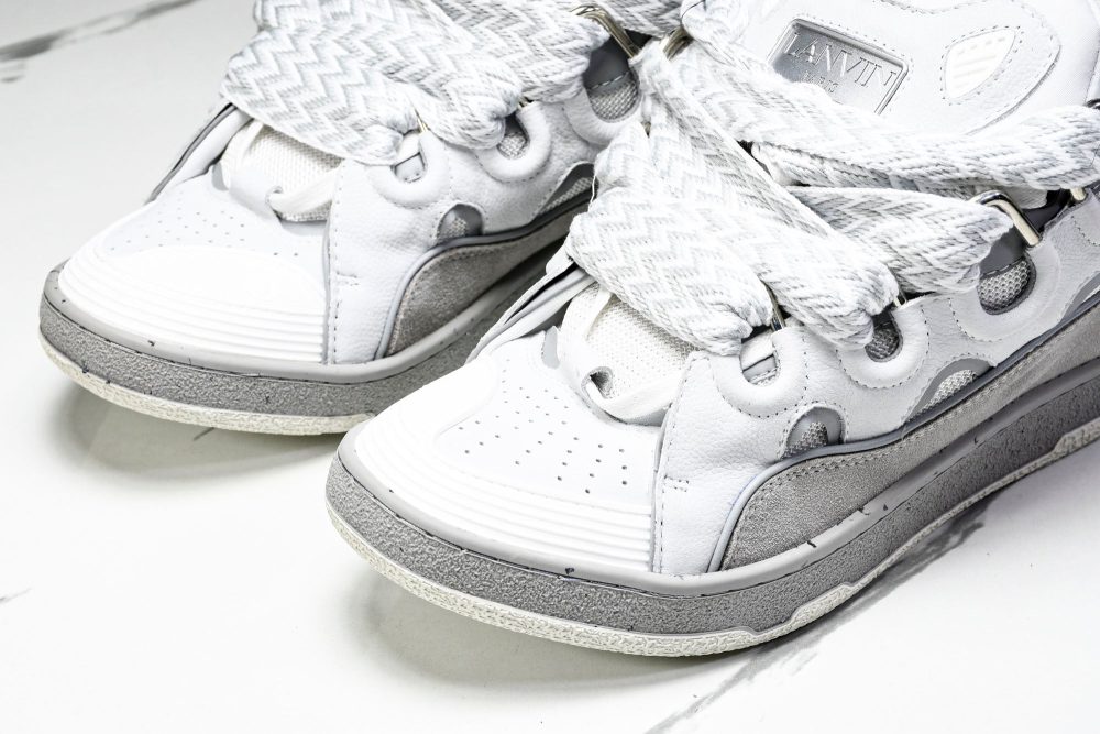 Lanvin Curb Sneaker 'Grey' - Image 31