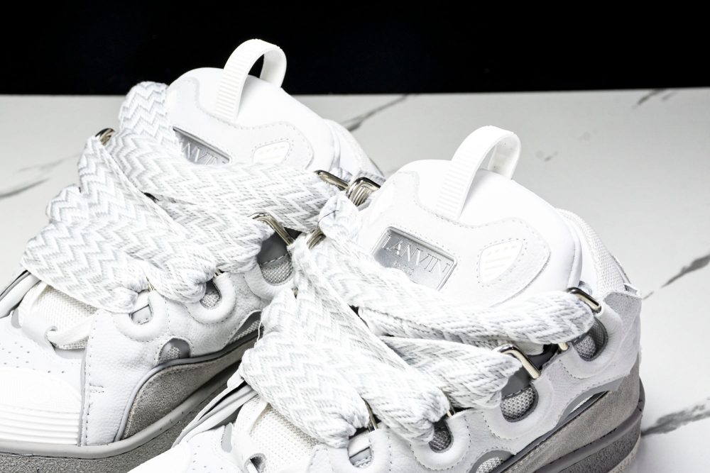 Lanvin Curb Sneaker 'Grey' - Image 32