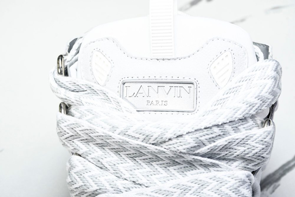 Lanvin Curb Sneaker 'Grey' - Image 8