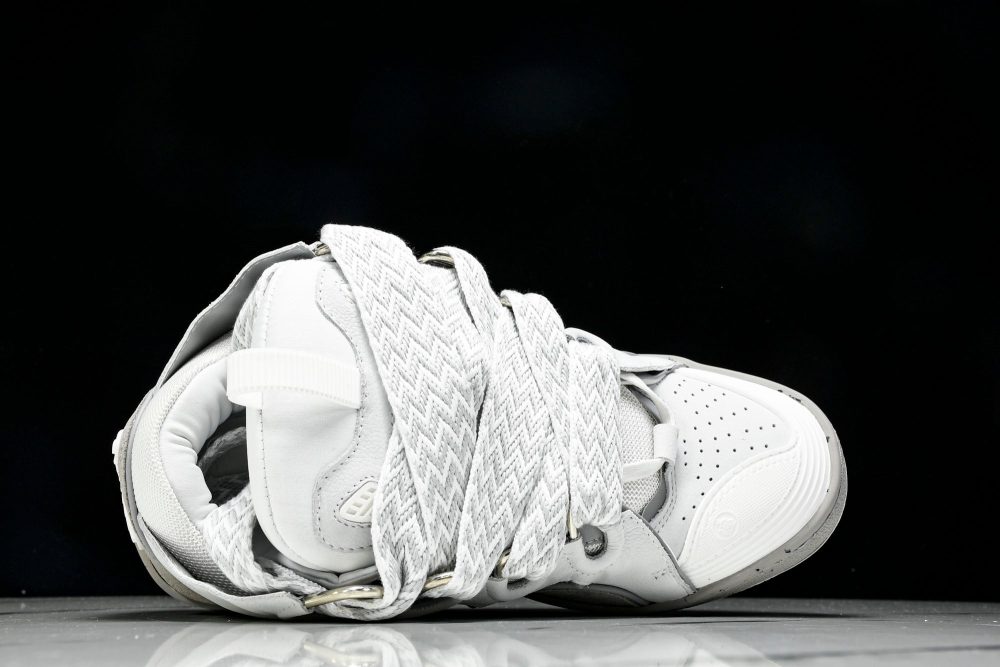 Lanvin Curb Sneaker 'Grey' - Image 4
