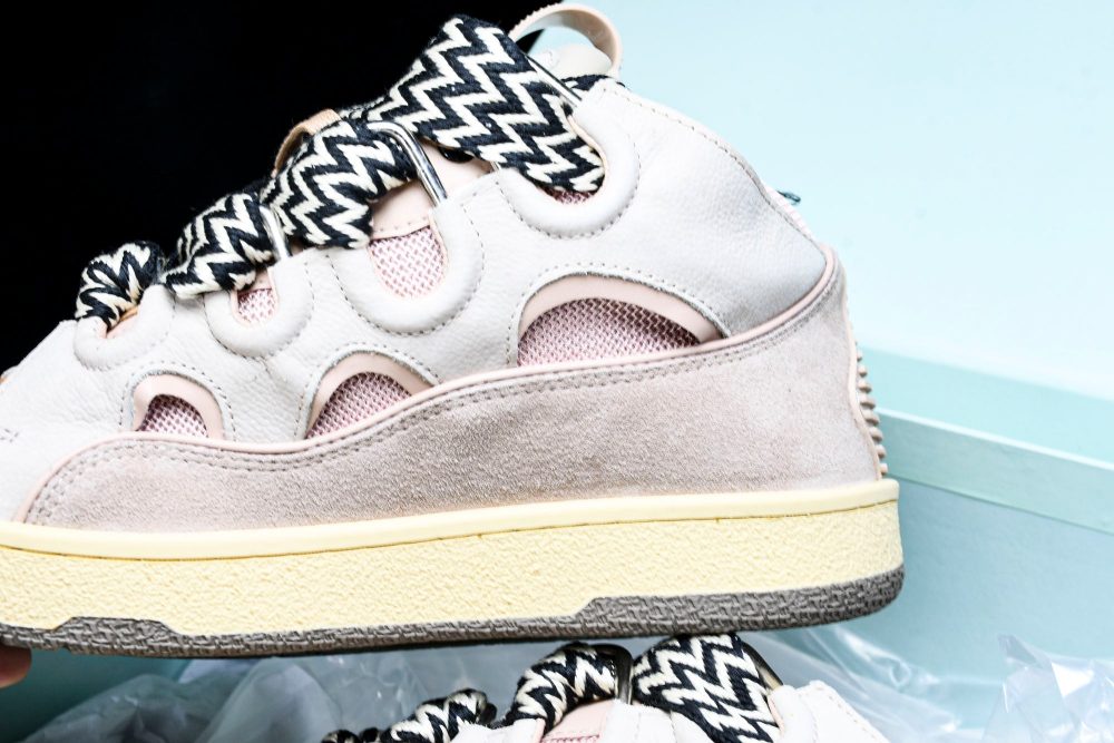 Lanvin Curb Sneaker 'Pink' - Image 17