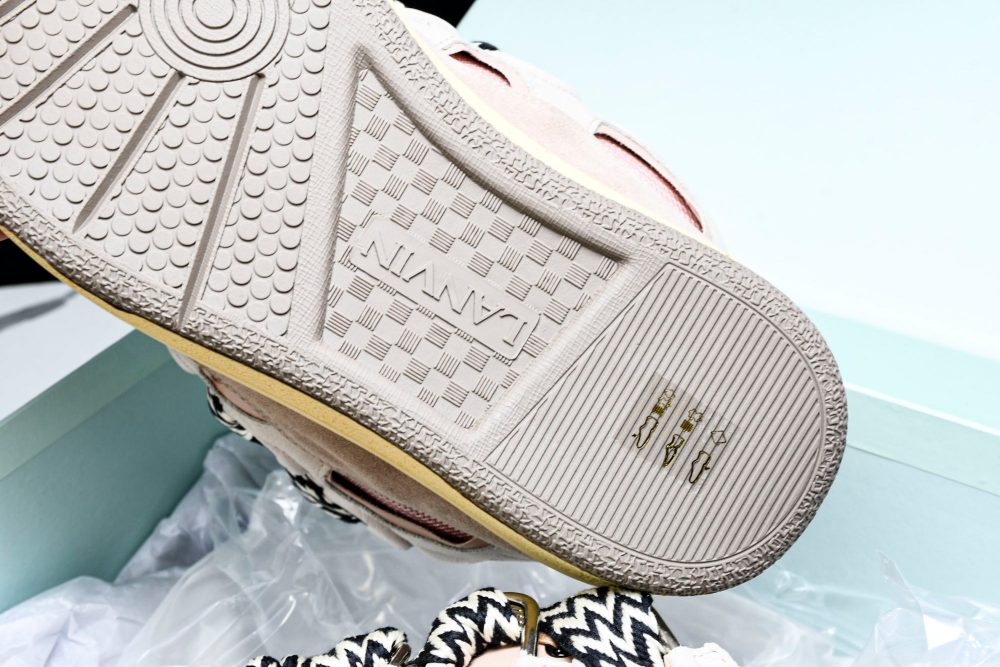 Lanvin Curb Sneaker 'Pink' - Image 25