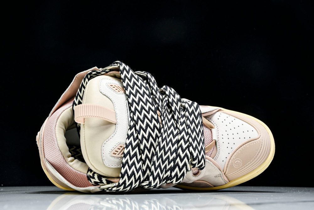 Lanvin Curb Sneaker 'Pink' - Image 4