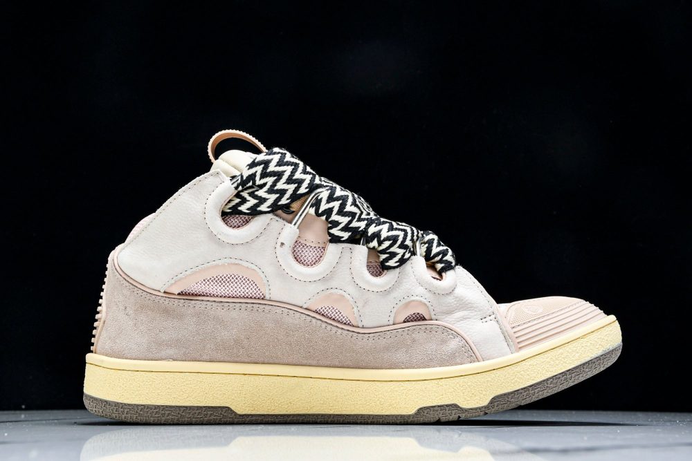 Lanvin Curb Sneaker 'Pink' - Image 3