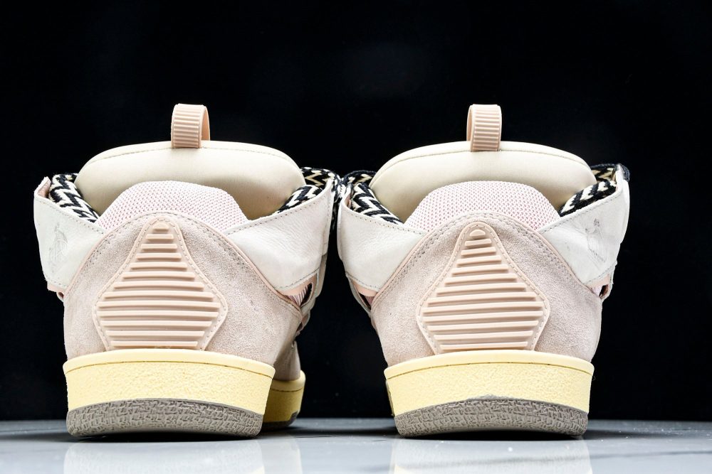 Lanvin Curb Sneaker 'Pink' - Image 6