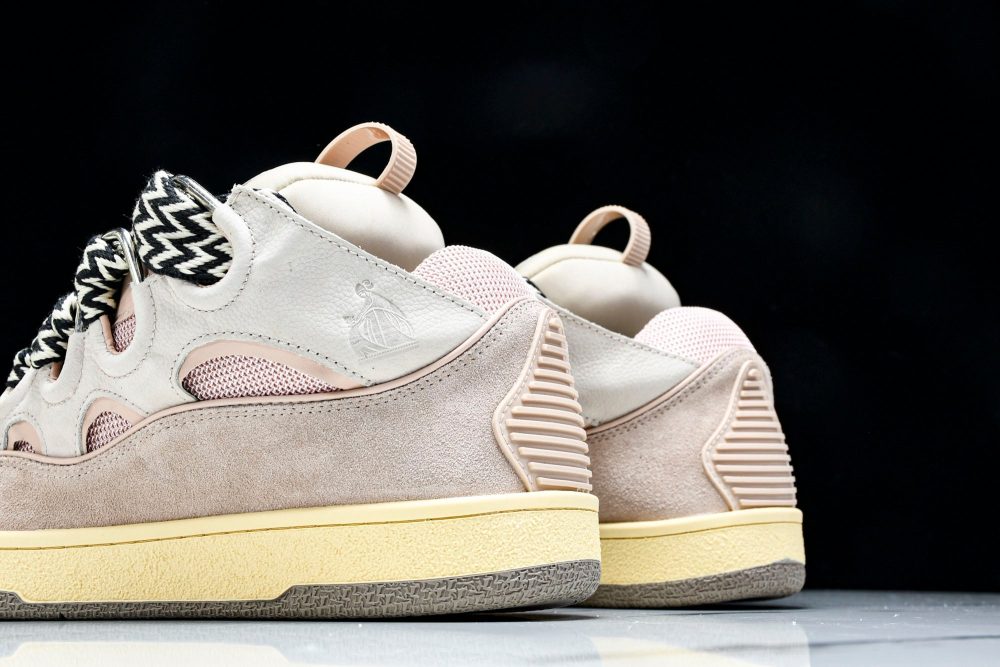 Lanvin Curb Sneaker 'Pink' - Image 12