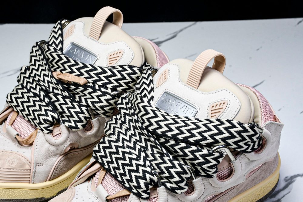 Lanvin Curb Sneaker 'Pink' - Image 20