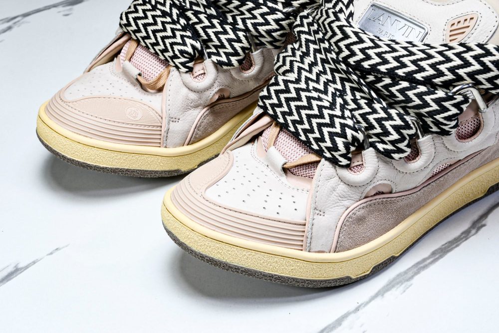 Lanvin Curb Sneaker 'Pink' - Image 19