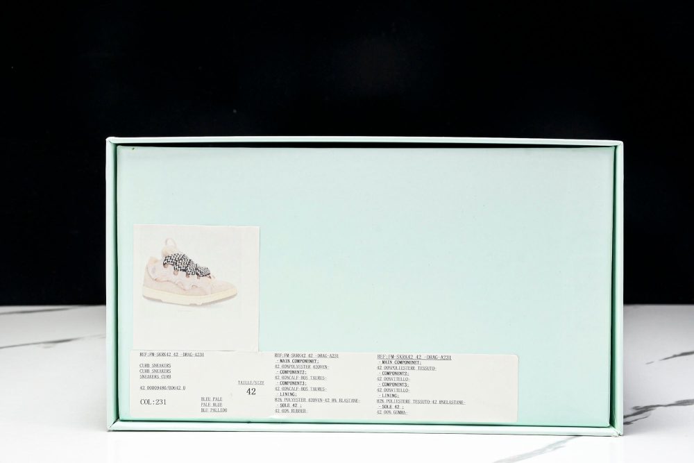 Lanvin Curb Sneaker 'Pink' - Image 30