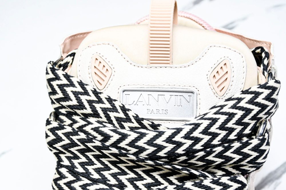 Lanvin Curb Sneaker 'Pink' - Image 8