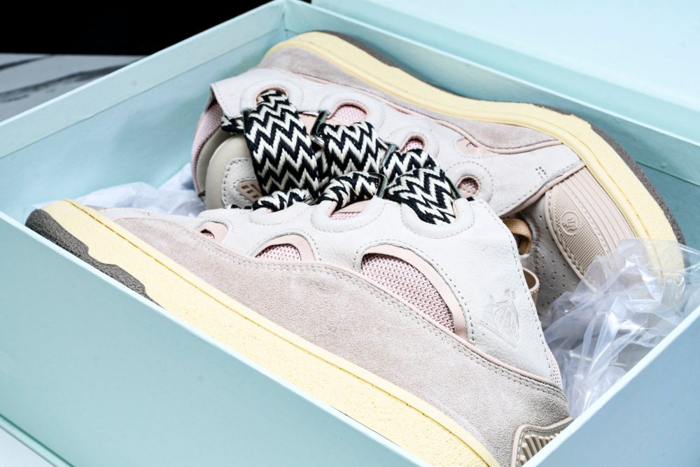 Lanvin Curb Sneaker 'Pink' - Image 31