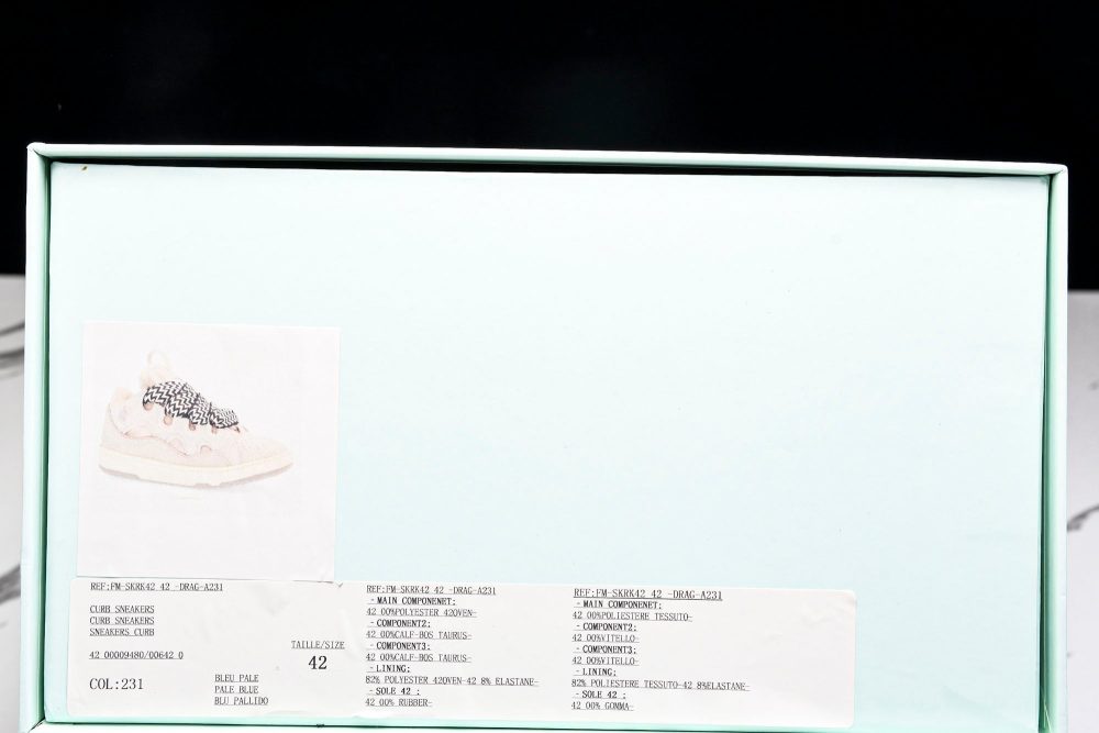 Lanvin Curb Sneaker 'Pink' - Image 33